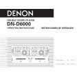 DENON DN-D6000 Owners Manual