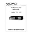 DENON DCD1800 Service Manual