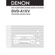 DENON DVD-A1XV Owners Manual