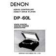 DENON DP-60L Owners Manual