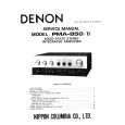 DENON PMA-850 Service Manual