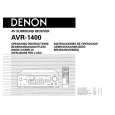 DENON AVR1400 Owners Manual