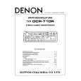 DENON DCR-710R Service Manual
