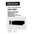 DENON DAP-2500 Owners Manual