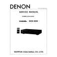 DENON DCD800 Service Manual