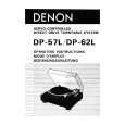 DENON DP-62L Owners Manual