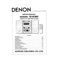 DENON D-C30 Service Manual