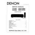 DENON DCD970 Service Manual