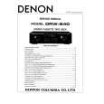 DENON DRW840 Service Manual