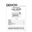 DENON UD-M5 Service Manual