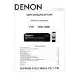 DENON DCD3560 Owners Manual