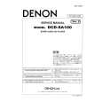 DENON DCD-SA100 Service Manual