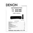 DENON DCD-480 Service Manual